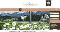Desktop Screenshot of haus-stefanie-seefeld.com